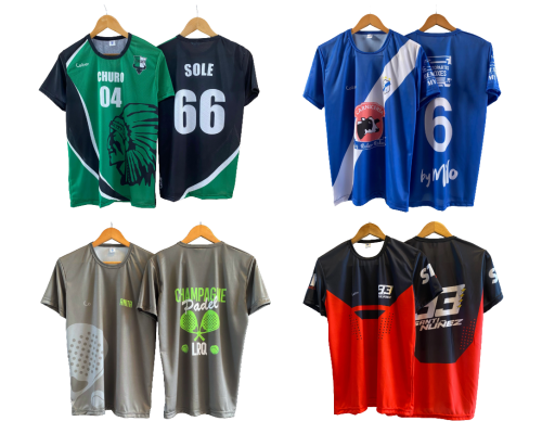 Camiseta 100% sublimada