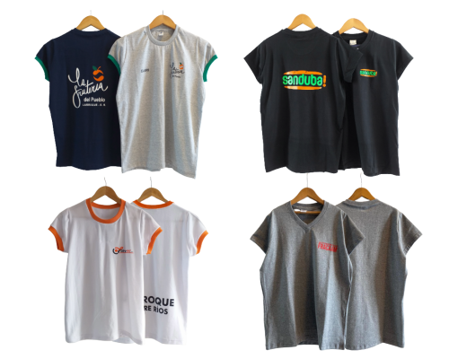 Remera JERSEY ENTALLADA